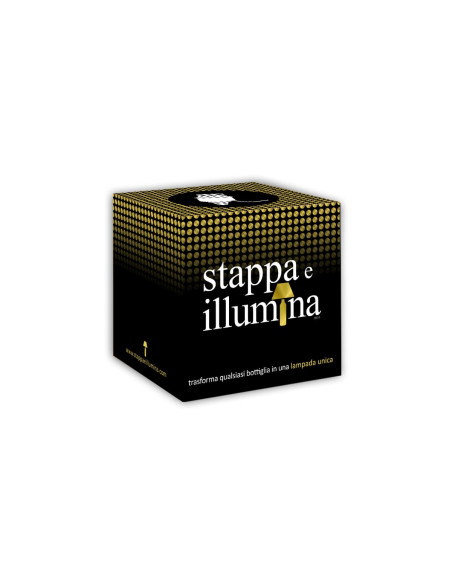 STANDARD | Bottiglia lampada. Crea le tue lampade con bottiglie