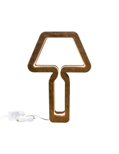 Lampada da tavolo Stappa e illumina da interno