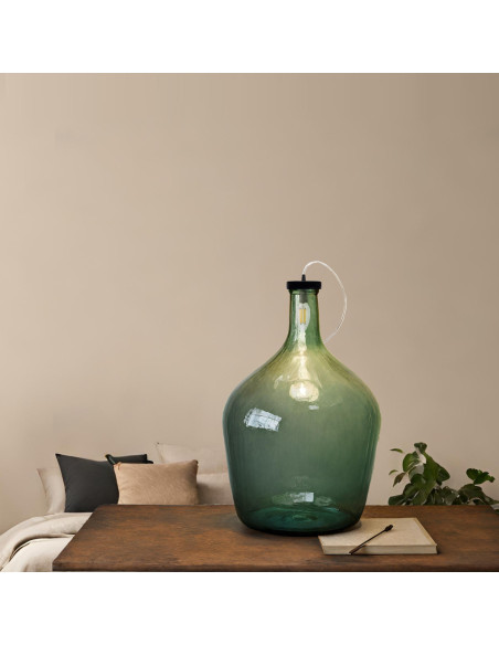 DEMIJOHN 75 | Create your lamp with a glass carboys