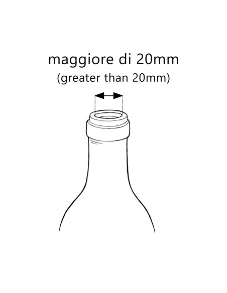 LED - per Bottiglie, tappo led con batteria ricaricabile