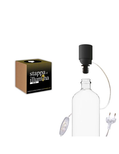 STANDARD | Bottiglia lampada. Crea le tue lampade con bottiglie