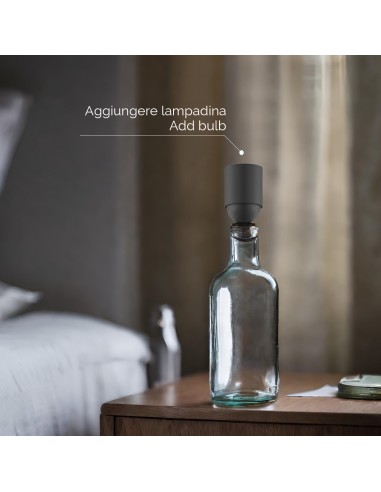 STANDARD | Bottiglia lampada. Crea le tue lampade con bottiglie
