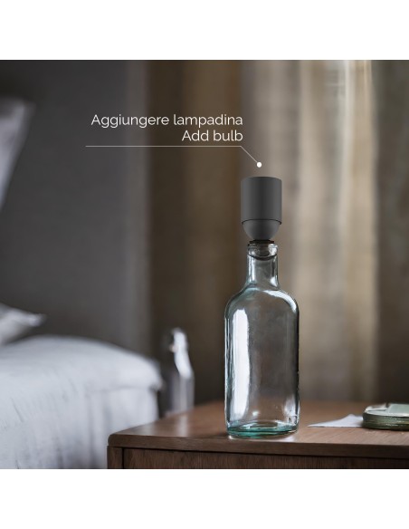 STANDARD | Bottiglia lampada. Crea le tue lampade con bottiglie