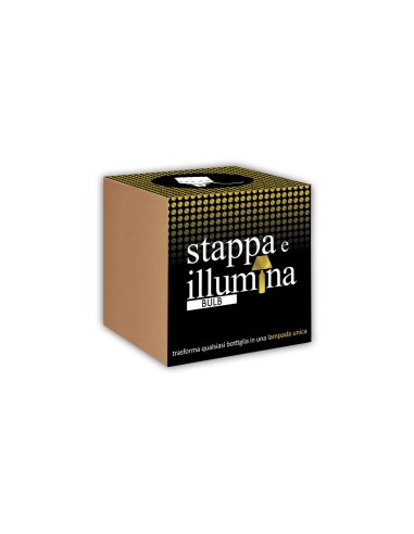 STANDARD | Bottiglia lampada. Crea le tue lampade con bottiglie