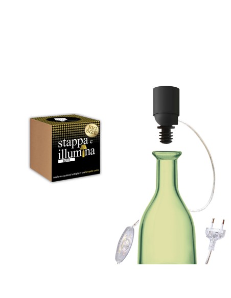 STANDARD | Bottle lamp. Trasform your bottles in lamps