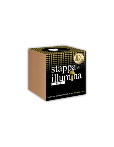 STANDARD | Bottiglia lampada. Crea le tue lampade con bottiglie