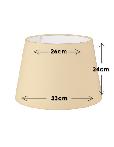 Lampshade Ø 33 Taupe