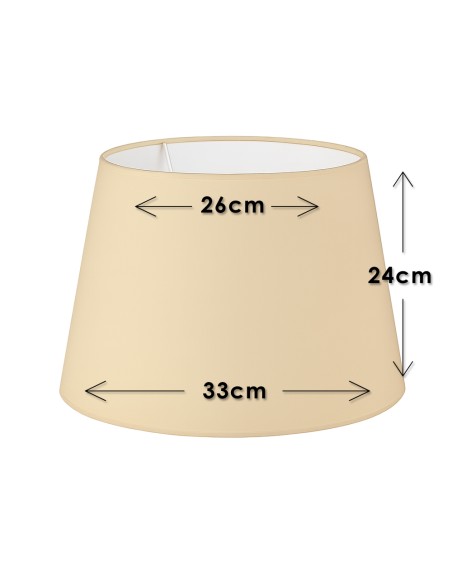 Lampshade Ø 33 Taupe