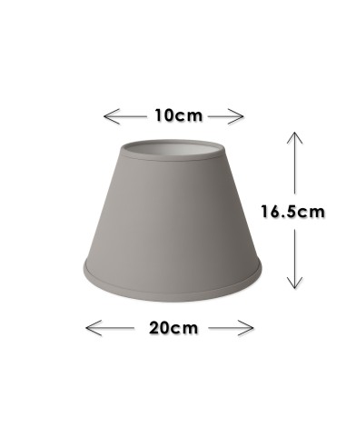 Lampshade Ø 20 Taupe