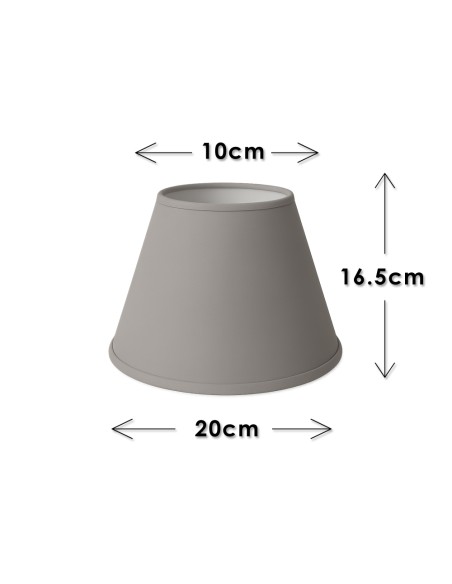 Lampshade Ø 20 Taupe