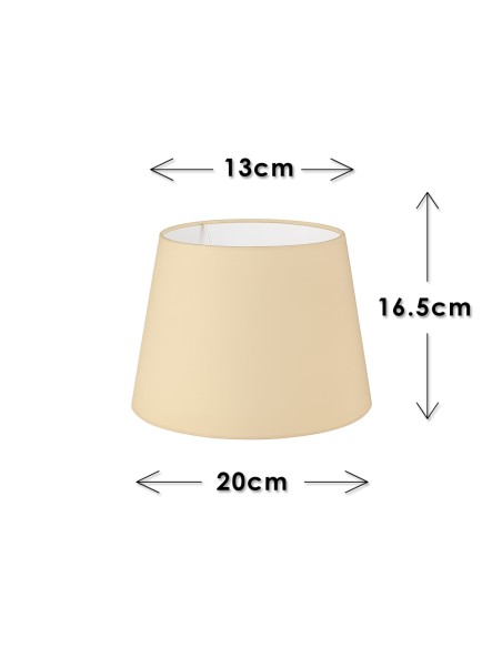 Lampshade Ø 20 Taupe