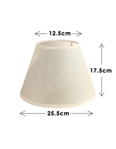 Lampshade Ø 25 Taupe/Gray