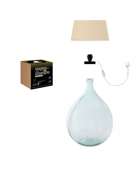 DEMIJOHN 55 |  Damigiana lamp, your lampholder for flagons