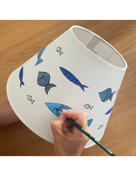 copy of Lampshade Ø 25 Taupe/Gray