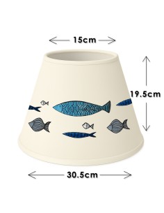 copy of Lampshade Ø 25 Taupe/Gray 2