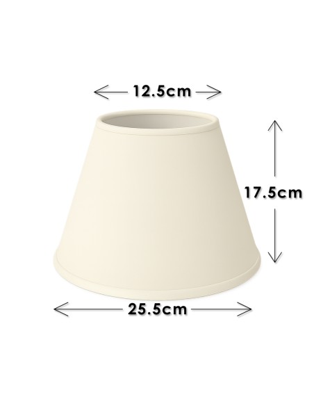 Lampshade Ø 25 Taupe/Gray