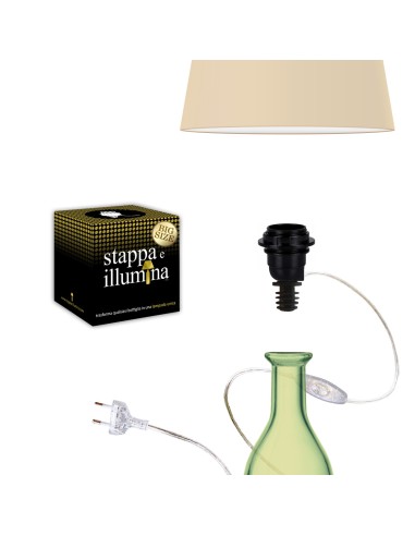 STANDARD | Bottle lamp. Trasform your bottles in lamps