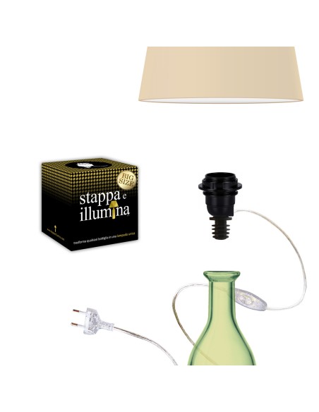 STANDARD | Bottle lamp. Trasform your bottles in lamps