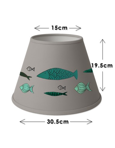 copy of Lampshade Ø 25 Taupe/Gray